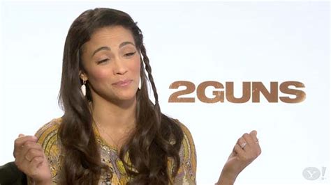 paula patton desnuda|Paula Patton on Telling Hubby About 2 Guns Topless Scene